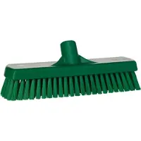 Vikan Hygiene 7060-2 vloerschrobber groen, harde vezels, 305mm