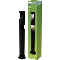 Philips Desi GardenLink - Sokkellamp - 24V - Warm wit licht; 2700K - Zwart - Tuinpadverlichting