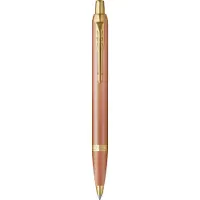 Parker IM Writing Rituals balpen | Verfrissend oranje Afwerking met kleurverloop en gouden details | medium penpunt | blauwe inkt | geschenkverpakking