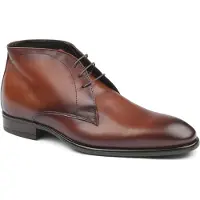 Giorgio Armani 7941721 Enkellaarzen | Maat 42 Heren Cognac