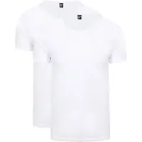 Alan red T-shirt James 2Pack Ronde Hals Wit L