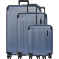 Travelite Dynamiic 4 wielen Kofferset 3-delig met uitbreidingsplooi grijs