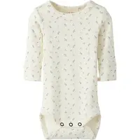 Name it Rompertje/body 'NBFGago' geel / donkergroen / rosa / wit