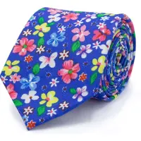 Gents - Stropdas - Stropdas heren - Katoen - Blauw