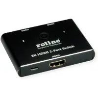 Roline HDMI schakelaar | 2 naar 1 | HDMI2.1 (8K 60Hz + HDR)