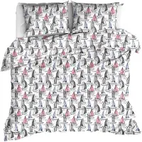 MOODIT Dekbedovertrek Odil Regatta Mix Katoen-200 x 200 / 220 cm | 2-Persoons