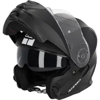 Acerbis Serel, opklapbare helm ,Zwart/Wit ,S