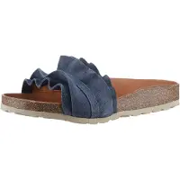 Verbenas Rocio Damenschuhe Pantoletten Bequem Blau Freizeit