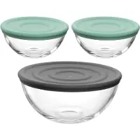 Leonardo CUCINA Schalen/Deksels set 6delig
