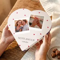 Milka Hart chocolade doos met Milka pralines personaliseren