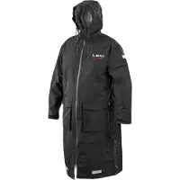 LEKI - Kinder ski jassen - Rain Coat WC Pro Junior voor Unisex - Kindermaat S - Zwart