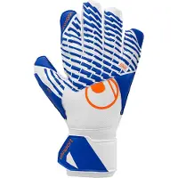Uhlsport FM Soft Advanced Keepershandschoenen Wit Blauw Feloranje