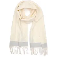 Suitable Sjaal Softfeel Ecru - | Grijs | Maat one size