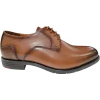 Lloyd Eezy 110W Cognac Nette Veterschoenen Cognac Leer Heren - Cognac - 42