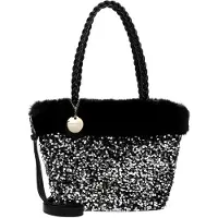 Emily & Noah Shopper 'Hara' zwart / zilver