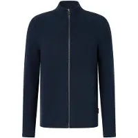 JOOP! Gebreid vest donkerblauw