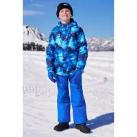 Mountain Warehouse Ski jassenset met opdruk voor kinderen (Kobalt)