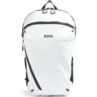 BOSS Rugtas van imitatieleer met reflecterende details