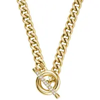 Fossil Ketting goud