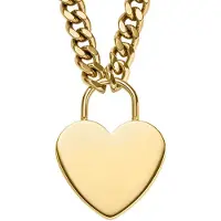 Fossil JF04958710 Dames Collier 45.72 cm - Goudkleurig