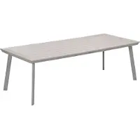 Garden Impressions Penedo tuintafel 230x100 cm - taupe-light teak vironwood