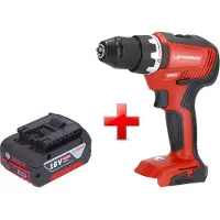 Rothenberger RO DD55 accuboormachine 18 V 55 Nm borstelloos AMPShare + 1x accu 4,0 Ah - zonder oplader