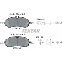 Textar 2706701 Remblokken