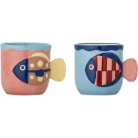 Bloomingville Willy Stoneware Kopje 2 Eenheden