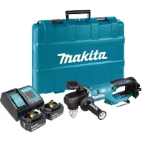 Makita DDA 450 SFK accu haakse boormachine 18 V 70 Nm borstelloos + 2x accu 3.0 Ah + lader + koffer