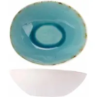 Cosy & Trendy Schaaltje Laguna Azzurro 16 x 13,5 cm (Set van 4)