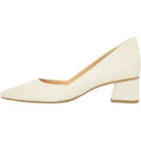 Paul green pumps, wit, glad leer, maat: 40,5