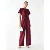 Willa Jumpsuit 'RIVA' donkerrood