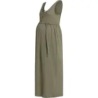 Mamalicious Zomerjurk 'MLEvi Lia' olijfgroen