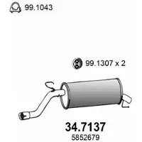 ASSO 34.7137 Einddemper