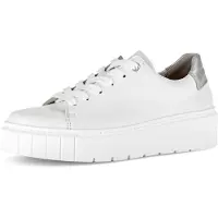 Gabor Sneakers laag zilver / wit