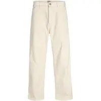 Jack & Jones Broek 'JPSTAlex' zwart / wolwit