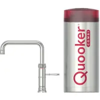 Quooker COMBI Classic Fusion Square RVS inbouw kokend water kraan rvs (roestvrijstaal) zuinig energieklasse A | .