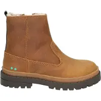 BunniesJR Tim Trail gevoerde nubuck enkelboots cognac Bruin Effen - maat 24
