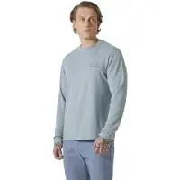 Helly Hansen Skog Graphic Tee T-shirt Met Lange Mouwen Blauw S Man