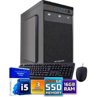 Screenon Intel Compleet PC SET | Intel Core i5 | 16 GB DDR4 | 1 TB SSD + Muis & Toetsenbord | Windows 11 Pro + WiFi & Bluetooth