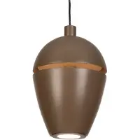 Lumidora Hanglamp 75594 - MANACOR - Ingebouwd LED - 5.0 Watt - 450 Lumen - 2700 Kelvin - Bruin - Metaal - ⌀ 8 cm