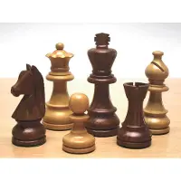 HOT Games Schaakstukken Staunton/Palm/palisander/L/V.93mm/Maat 6