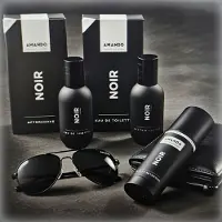 Amando set NOIR : Eau de Toilette 50ml Aftershave 100ml en Deodorant 150ml