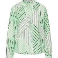 s.Oliver Relaxed fit Blouse met lange mouwen van Viscosemix