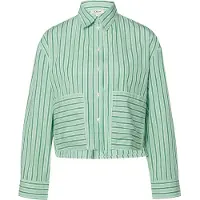 s.Oliver Blouse mintgroen / grasgroen / wit