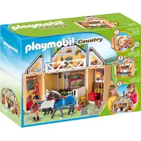 Playmobil 5418 paardenstal meeneemkoffer