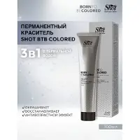 Shot BTB Colored 6.1 Donker Asblond Crème Haarkleur 100ml