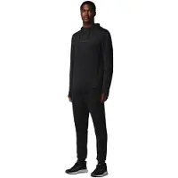 Castore Flex Lifestyle Joggingpak Hooded Zwart Donkergrijs
