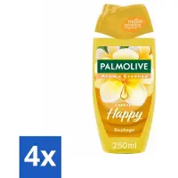 Palmolive 4 x Douchegel Aroma Essence Forever Happy 250 ml - Douchegel - Frangipani - Neroli - - Aroma Essence
