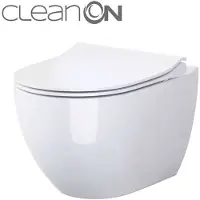 Cersanit Zen - Hangend toilet met SoftClose zitting, CleanOn, wit S701-428